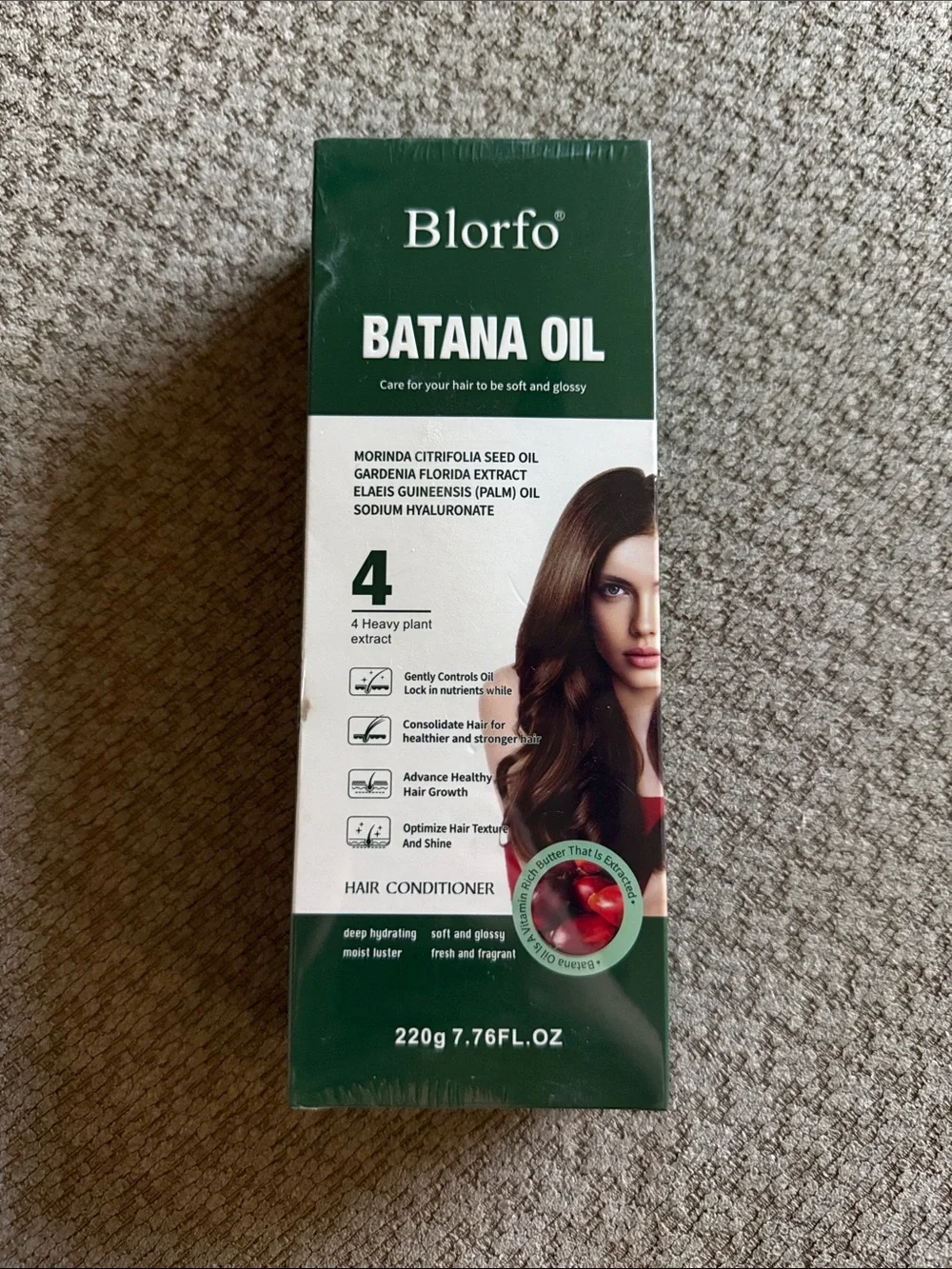 NWT Blorfo Batana Oil for Hair Growth 100% Pure Organic & Raw Batana